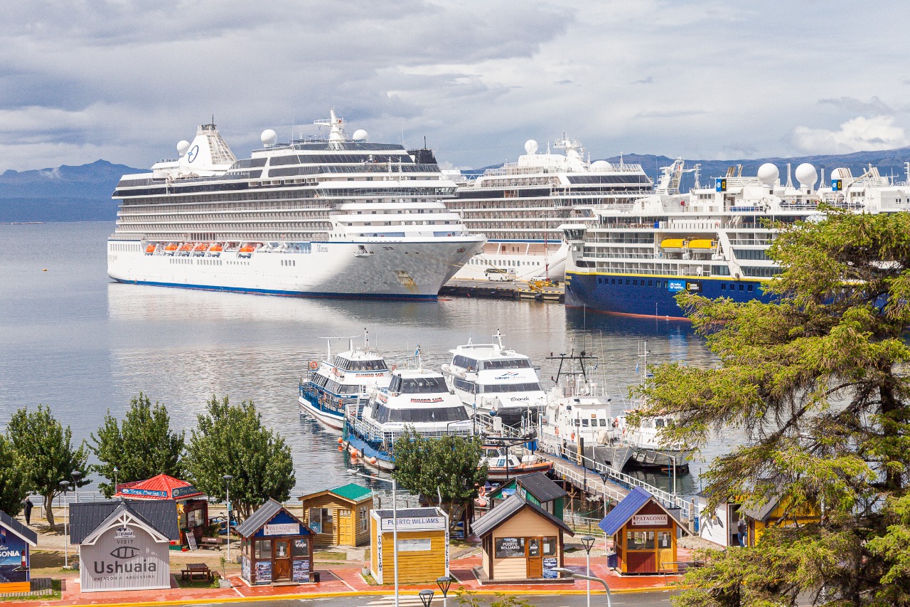 Llegarán 540 cruceros durante esta temporada en Ushuaia