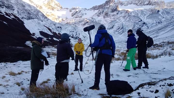 La UNTDF participa del rodaje de la serie “Crisis Ambiental” que producen las Universidades públicas