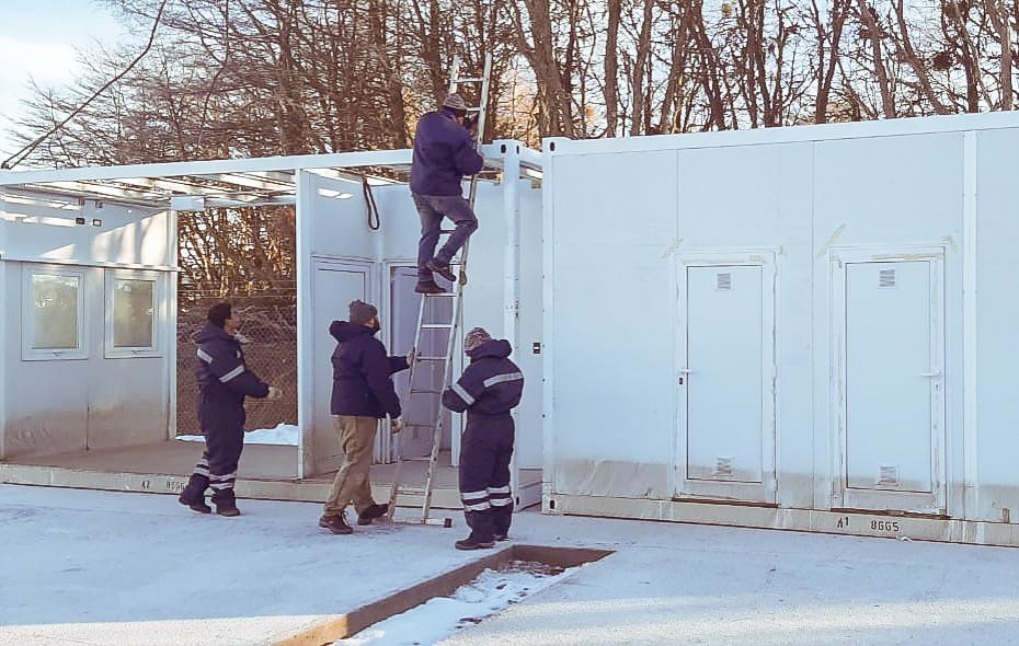 Avanza el Hospital Modular en Tolhuin