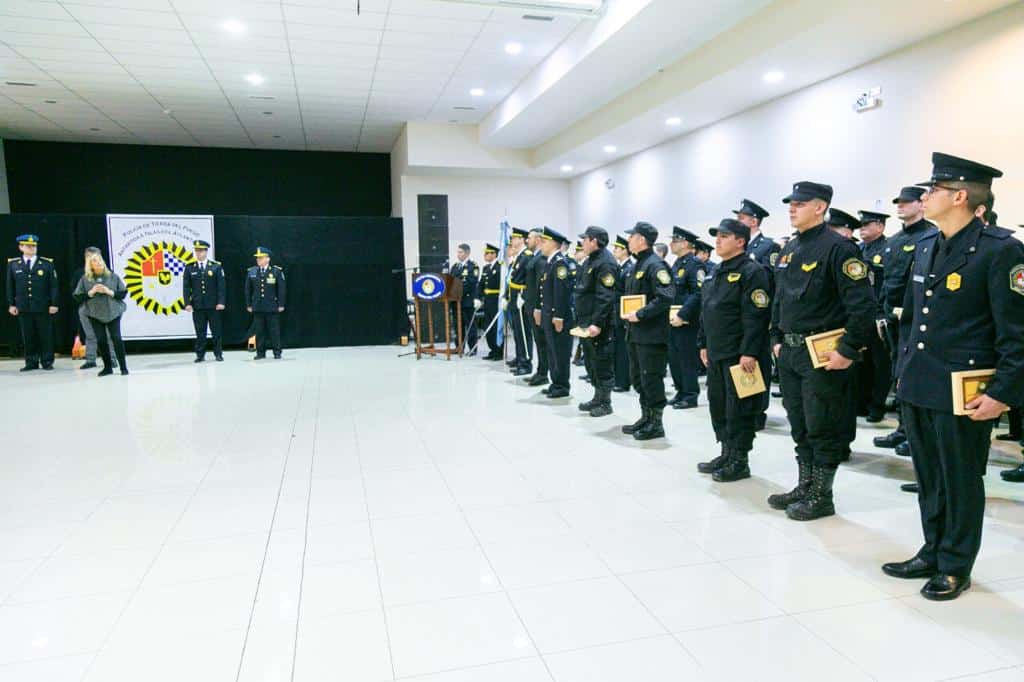 Personal de la policía fue reconocido por su trabajo