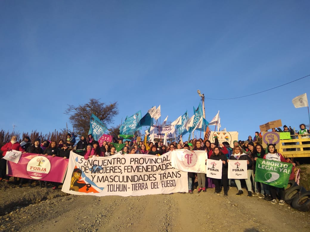 Tolhuin será el escenario del 8° Encuentro Provincial de Mujeres, Lesbianas, Travestis, Trans, No Binaries+