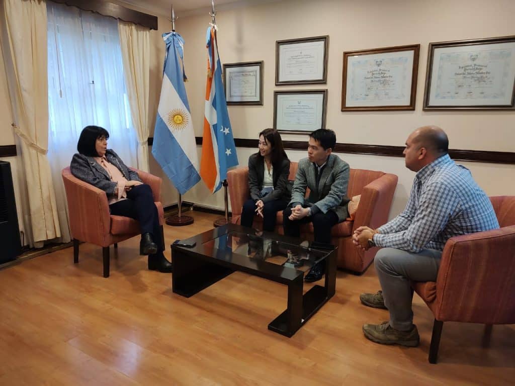 Martínez Allende recibió a representantes japoneses para analizar posibles inversiones