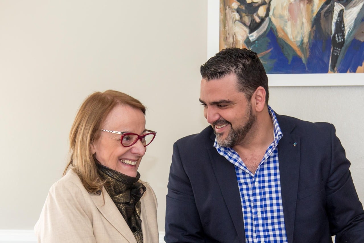 Vuoto junto a Alicia Kirchner: “Felicito a la ciudad, porque ya tienen su nueva Carta Orgánica”