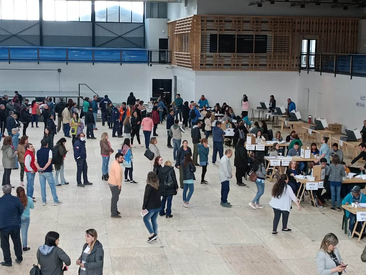 Se realiza la elección con Boleta Electrónica, en la Caja y en la Obra Social