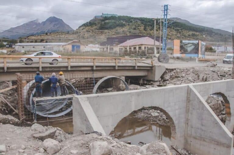 Avanza la construcción del Puente de Arroyo Grande