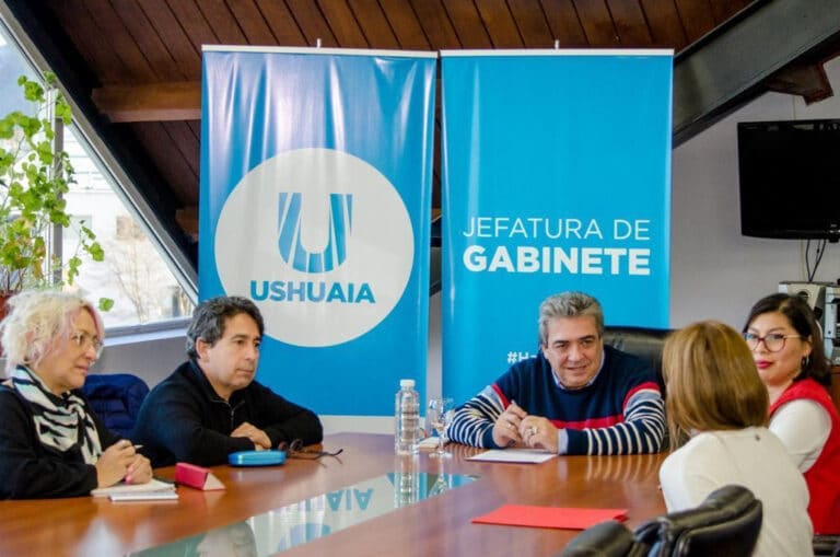 Articulan relaciones con la Cruz Roja Ushuaia