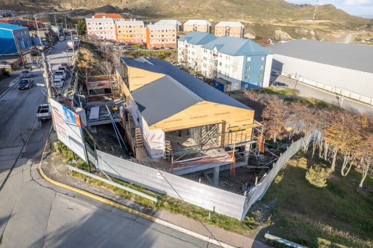 Avanza la obra del Centro de Desarrollo Infantil en Ushuaia