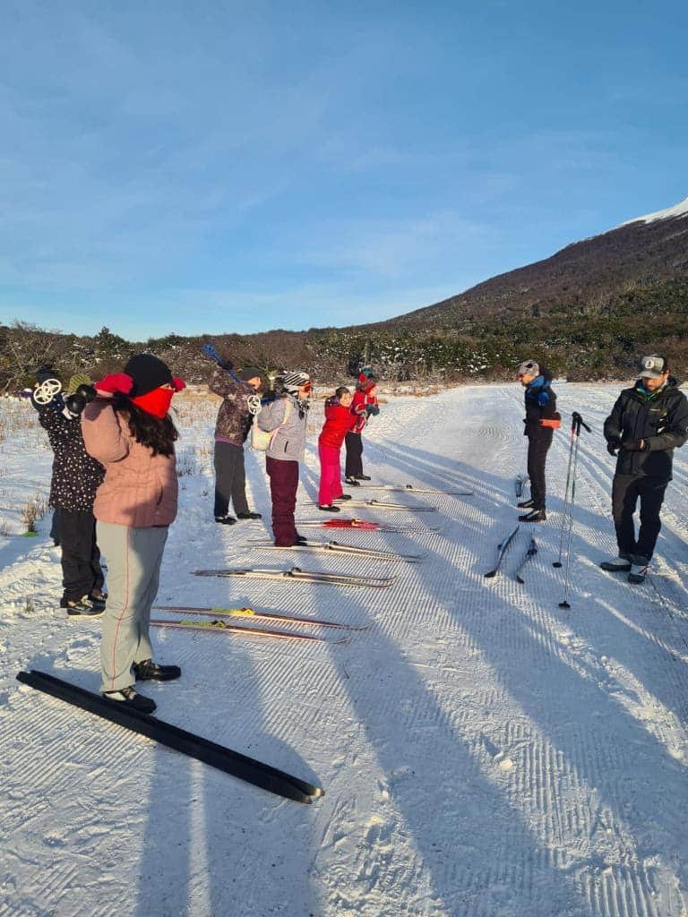 Vecinos y vecinas de Ushuaia disfrutaron de las actividades invernales