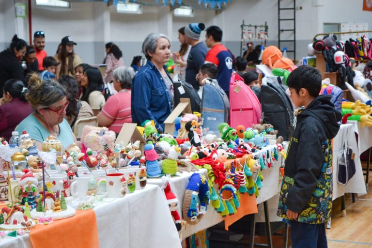 Economía Popular realizo la expo «Emprender TDF Edición Navidad»