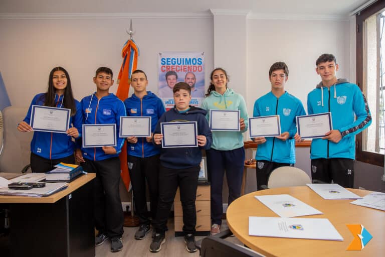 Jóvenes atletas inspiran a sus pares en Tierra del Fuego