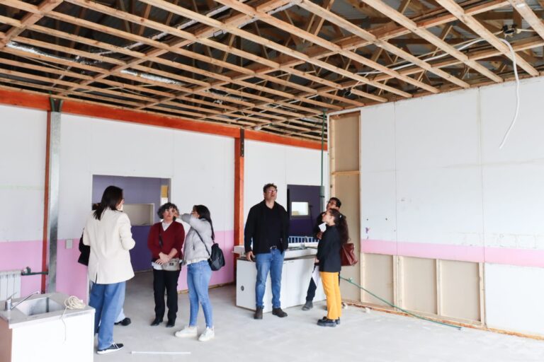 Avanza la obra de remodelación del Centro Infantil Integrado de Río Grande