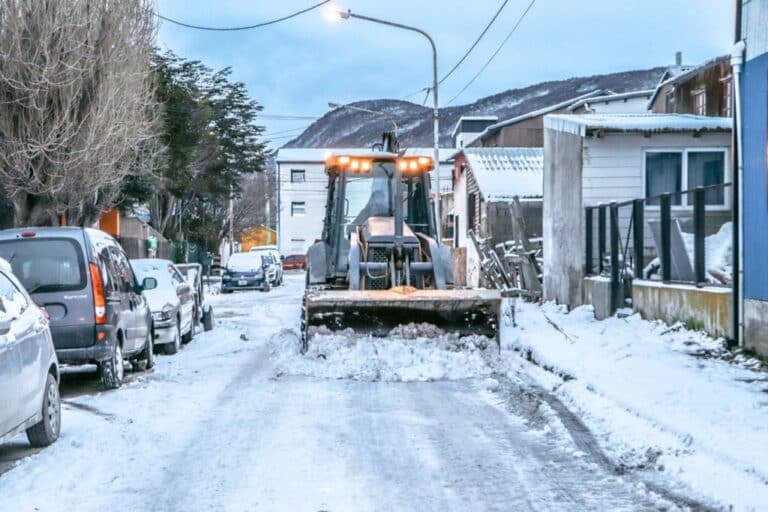 Cómo se desarrolla el operativo invierno tras las primeras nevadas