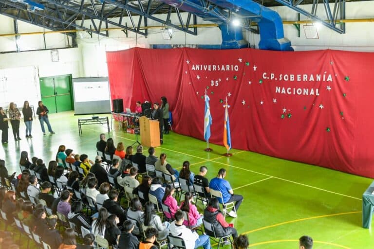 El Colegio Provincial “Soberanía Nacional” celebró su 35° aniversario