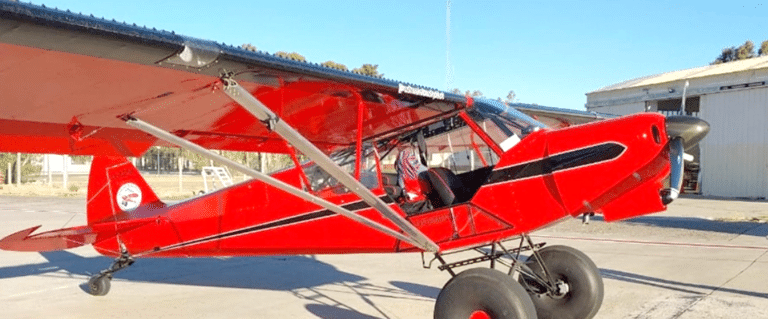 STOL Javron PA-18, el primer avión ensamblado en Tierra del Fuego