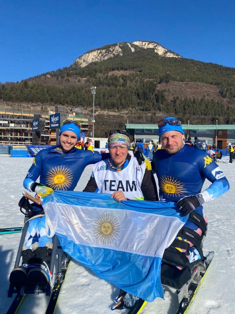 Nico Lima y Maria Giró en la Copa del Mundo