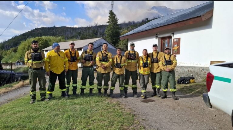 El PNTDF cedió personal y vehículos a parques del norte patagónico afectados por incendios